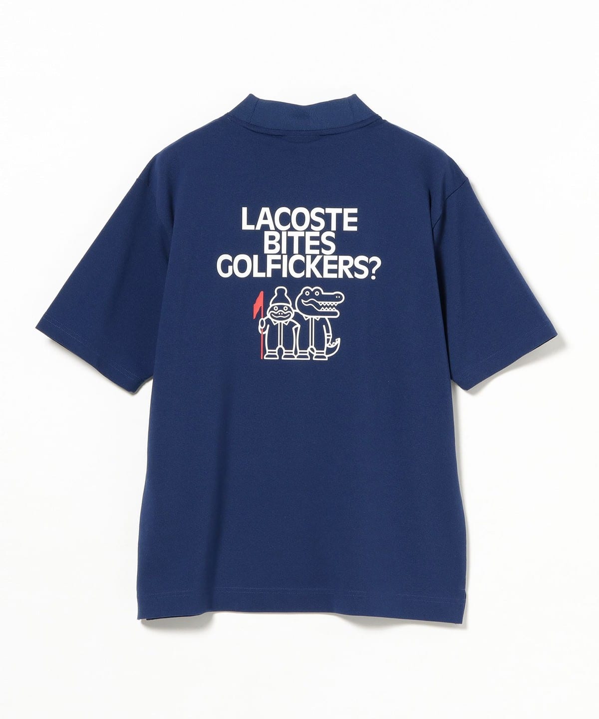BEAMS GOLF ✖️Jeremyville 限定デザインモックネックシャツ BEAMS GOLF（ビームス ゴルフ）LACOSTE × Golfickers