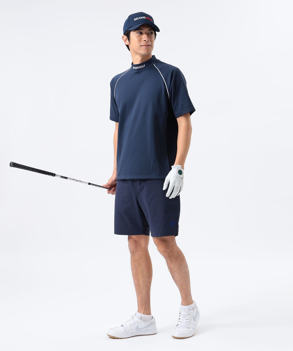 ORANGE LABEL / ラグランスリーブ パイピング ポロシャツ【DRY・UV】 Tシャツ・カットソー MEN NAVY S ORANGE LABEL / ラグランスリーブ パイピング ポロシャツ【DRY・UV】 Tシャツ・カットソー MEN NAVY S