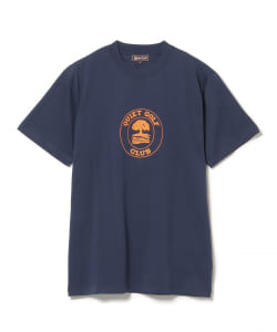 QUIET GOLF / フロントロゴ Tシャツ