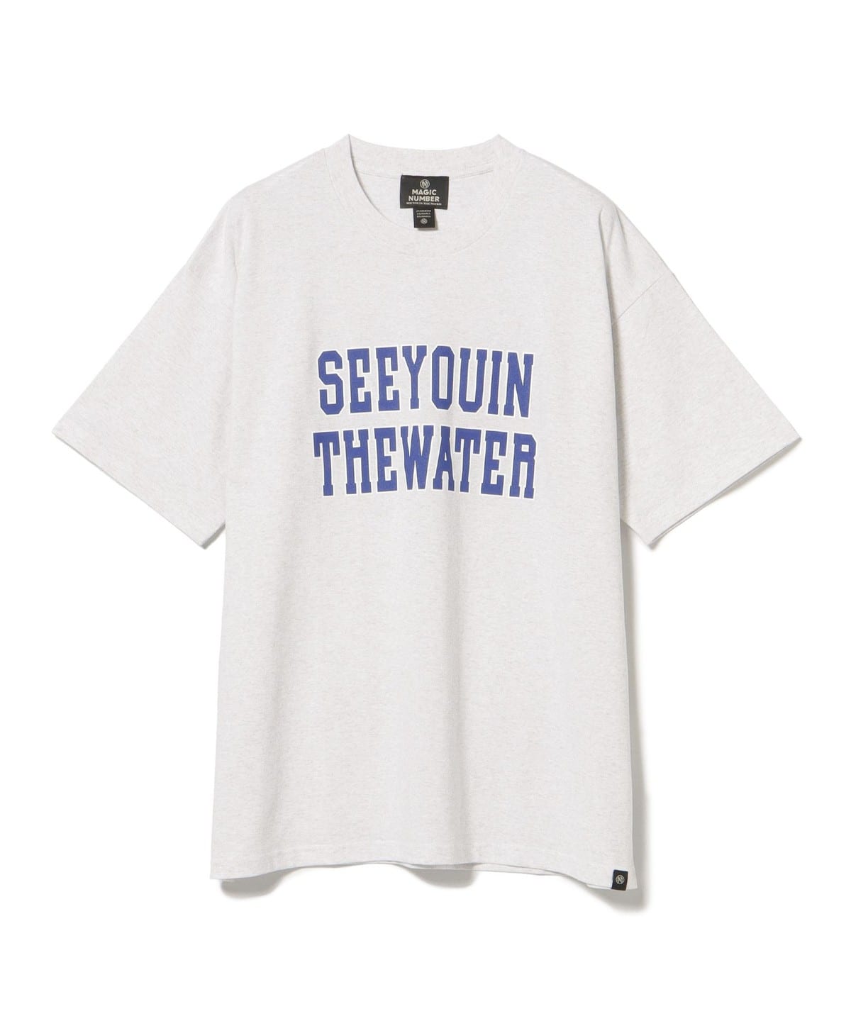 MAGIC NUMBER マジックナンバー / SEE YOU IN THE WATER VARSITY Tシャツ Tシャツ・カットソー MEN GREY M MAGIC NUMBER マジックナンバー / SEE YOU IN THE WATER VARSITY Tシャツ Tシャツ・カットソー MEN GREY M