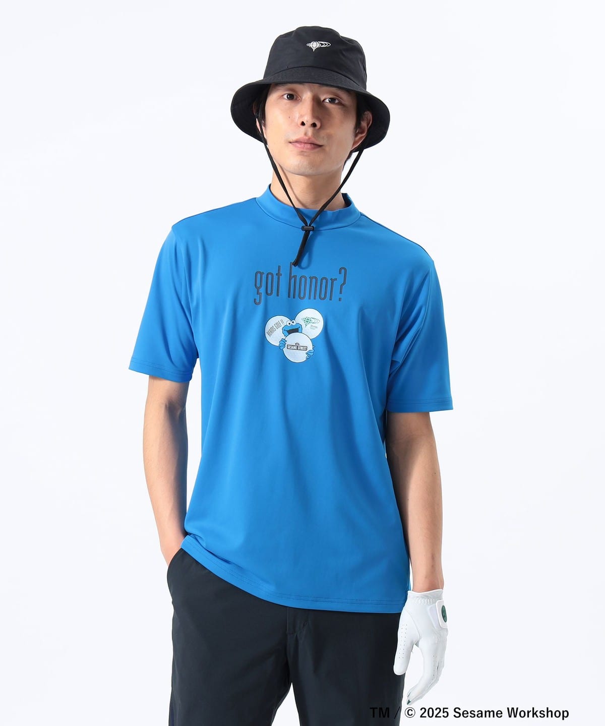 〈MEN〉【EXCLUSIVE】ORANGE LABEL / クッキーモンスター モックネックシャツ Tシャツ・カットソー MEN BLUE L 〈MEN〉【EXCLUSIVE】ORANGE LABEL / クッキーモンスター モックネックシャツ Tシャツ・カットソー MEN BLUE L
