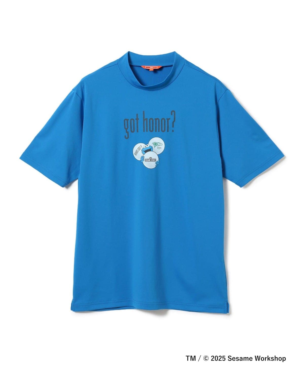 ビームスゴルフ　クッキーモンスター　モックネック BEAMS GOLF（ビームス ゴルフ）〈MEN〉【EXCLUSIVE】ORANGE