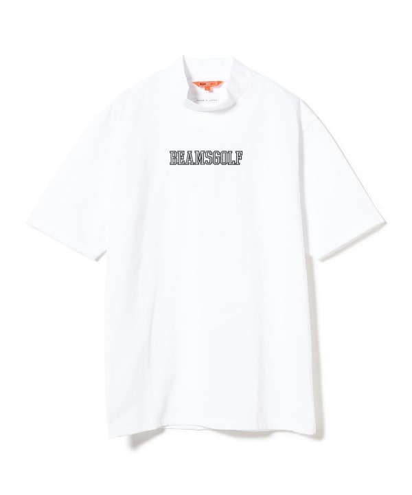 BEAMS GOLF（ビームス ゴルフ）ORANGE LABEL / リブ襟 ロゴ刺繍