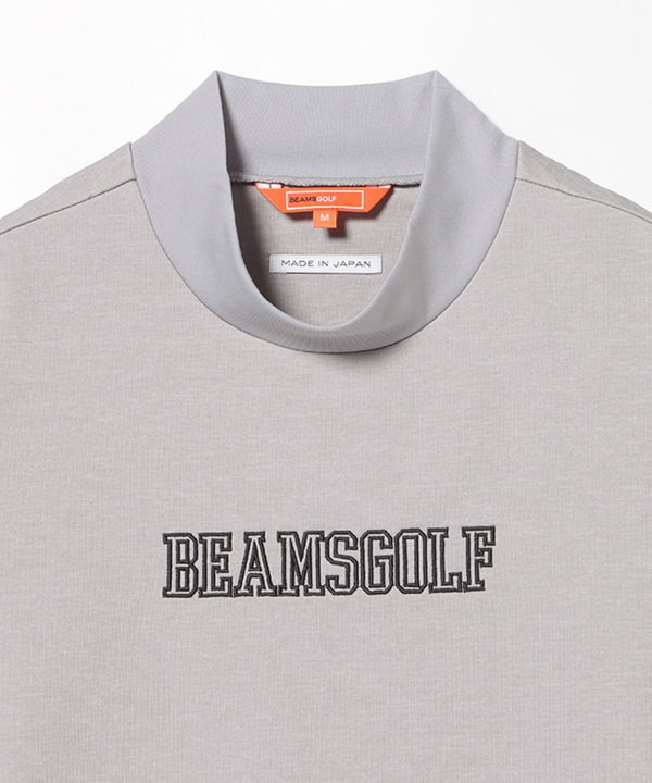 BEAMS GOLF モックネック レイヤーロゴ サイズ M BEAMS GOLF