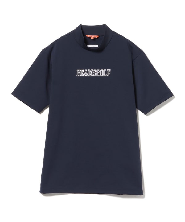 BEAMS - BEAMS GOLF ORANGE レイヤーロゴ クルーネック BEAMS GOLF（ビームス ゴルフ）ORANGE LABEL / 裏起毛 フラッグ