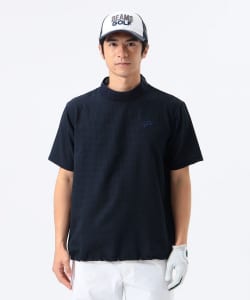 〈MEN〉ORANGE LABEL / ドットエア（Ｒ） モックネックシャツ