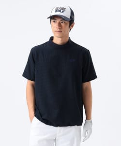〈MEN〉ORANGE LABEL / ドットエア（Ｒ） モックネックシャツ