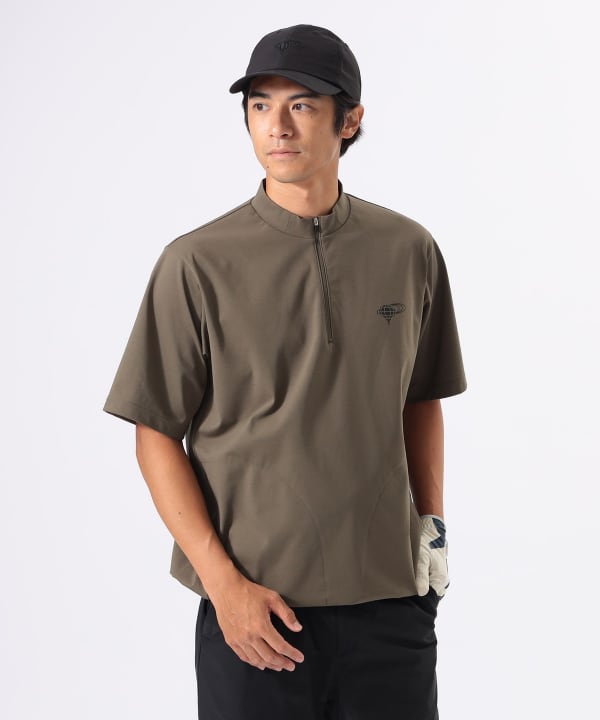 BEAMS GOLF（ビームス ゴルフ）ORANGE LABEL / ハーフジップ 裾
