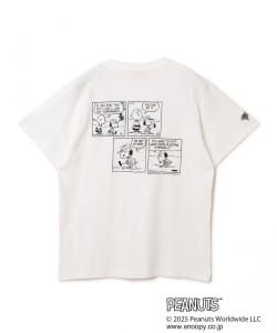 〈UNISEX〉PEANUTS スヌーピー バックプリント Tシャツ