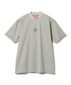 【+10%ポイントUP】ORANGE LABEL / シルバースターロゴ モックネックシャツ（吸水速乾・UVカット）