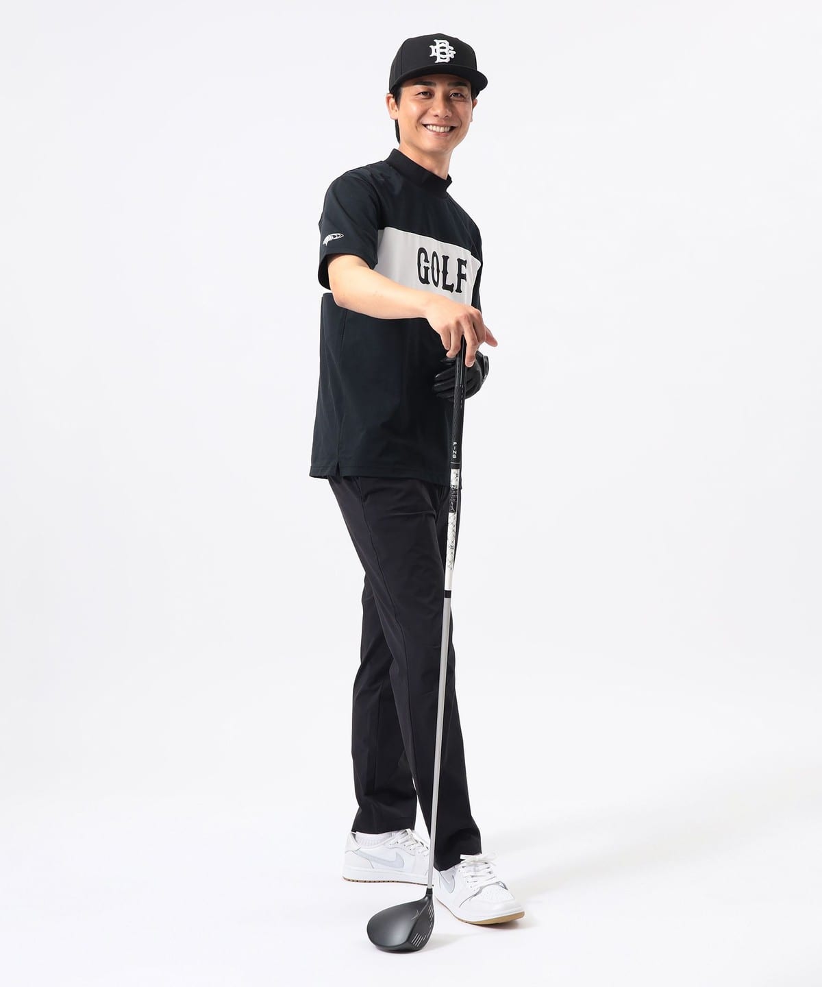 BEAMS GOLF（ビームス ゴルフ）ORANGE LABEL / ブロッキング ロゴ