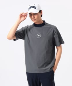 ORANGE LABEL / フレックスドライ 襟切り替え モックネックシャツ