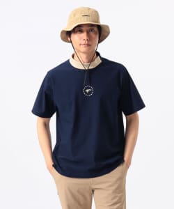 ORANGE LABEL / フレックスドライ 襟切り替え モックネックシャツ