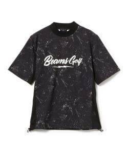 【別注】ELECTRIC GOLF / サイドメッシュ ツリーカモ モックネックシャツ