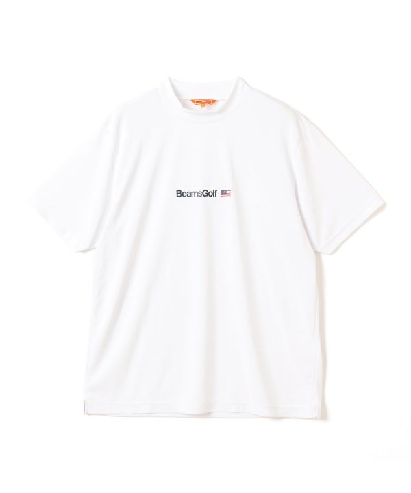 BEAMS GOLF（ビームス ゴルフ）ORANGE LABEL / フロントロゴ モック
