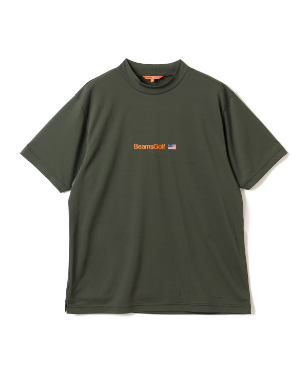BEAMS GOLF（ビームス ゴルフ）ORANGE LABEL / フロントロゴ モック