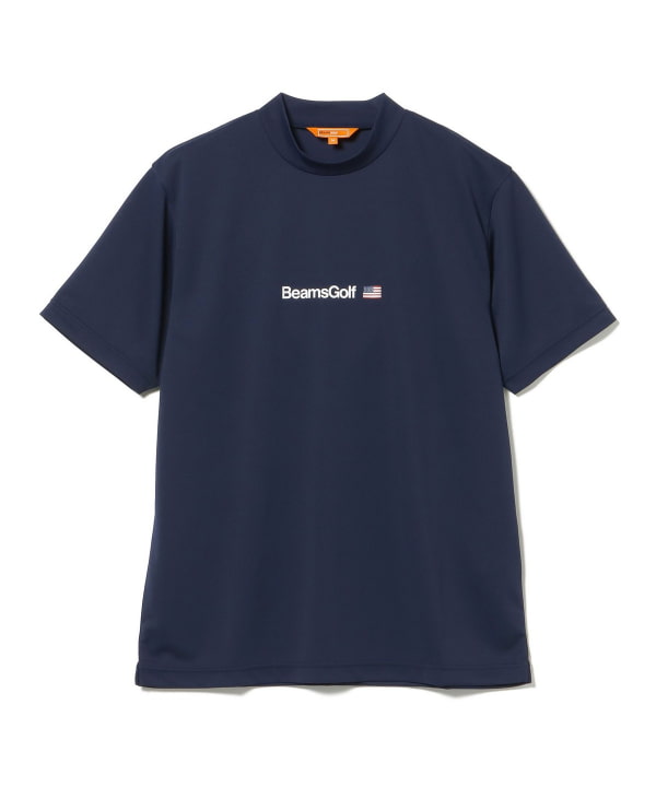 BEAMS GOLF（ビームス ゴルフ）ORANGE LABEL / フロントロゴ モック