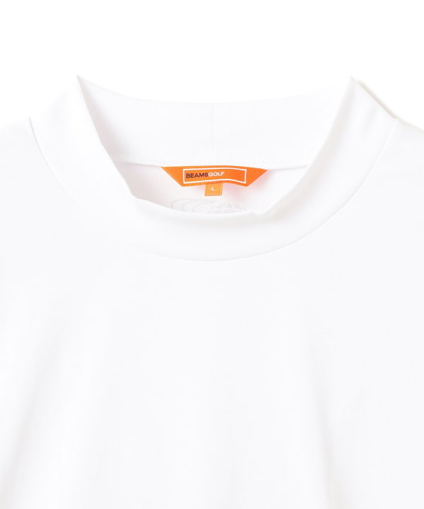 BEAMS GOLF（ビームス ゴルフ）ORANGE LABEL / フロントロゴ モック