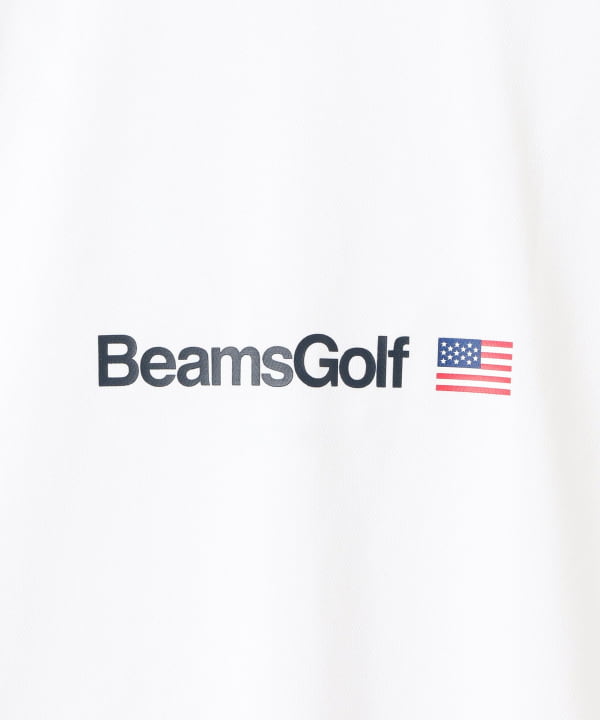 BEAMS GOLF（ビームス ゴルフ）ORANGE LABEL / フロントロゴ モック