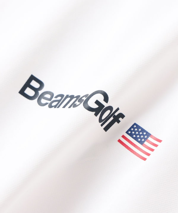 BEAMS GOLF（ビームス ゴルフ）ORANGE LABEL / フロントロゴ モック
