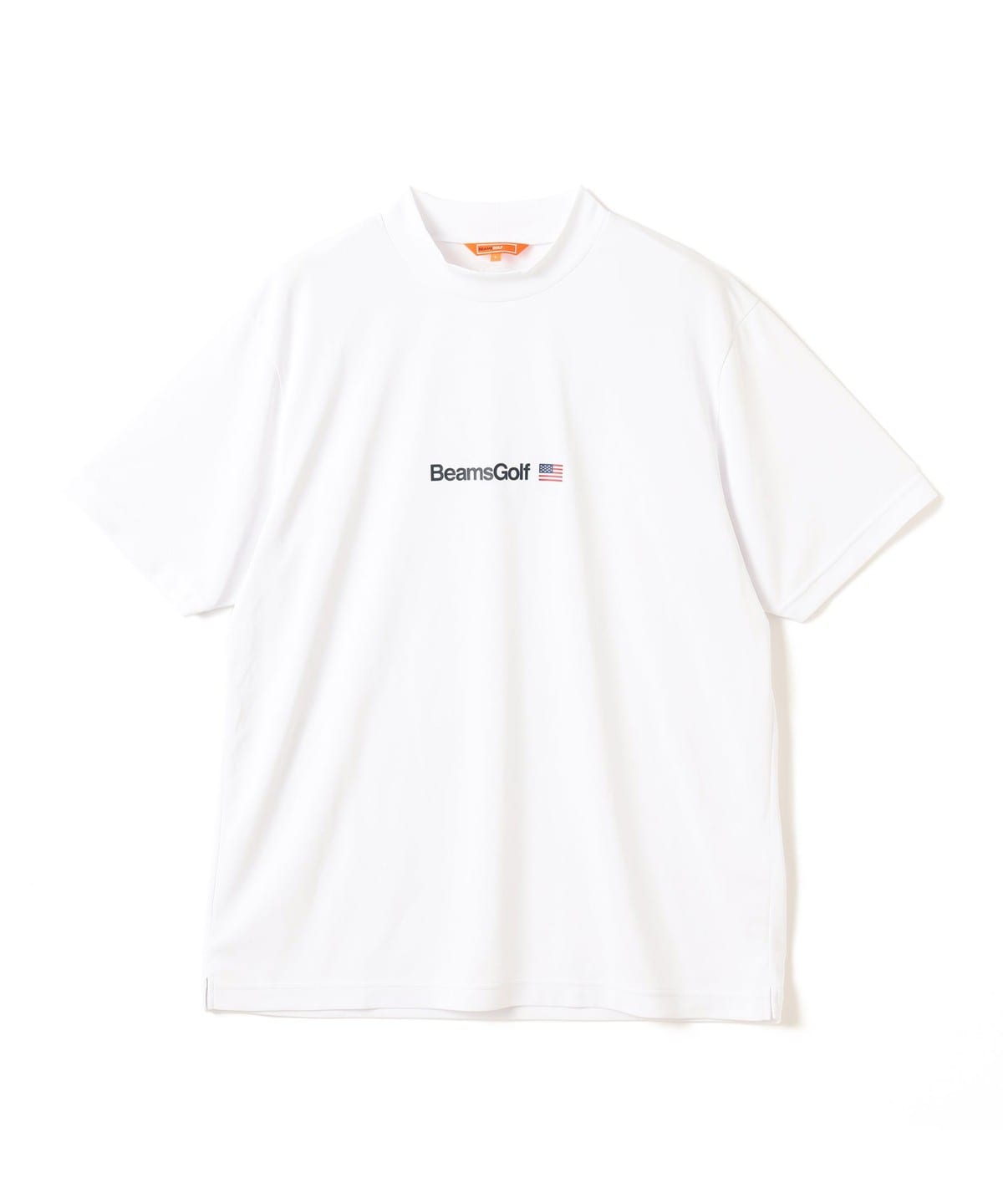 BEAMS GOLF（ビームス ゴルフ）ORANGE LABEL / フロントロゴ モック