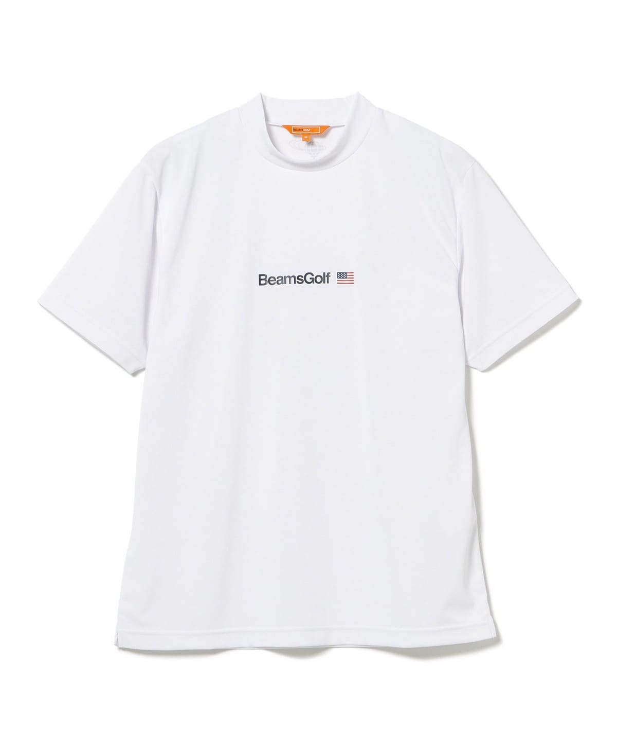 BEAMS GOLF（ビームス ゴルフ）ORANGE LABEL / フロントロゴ モック