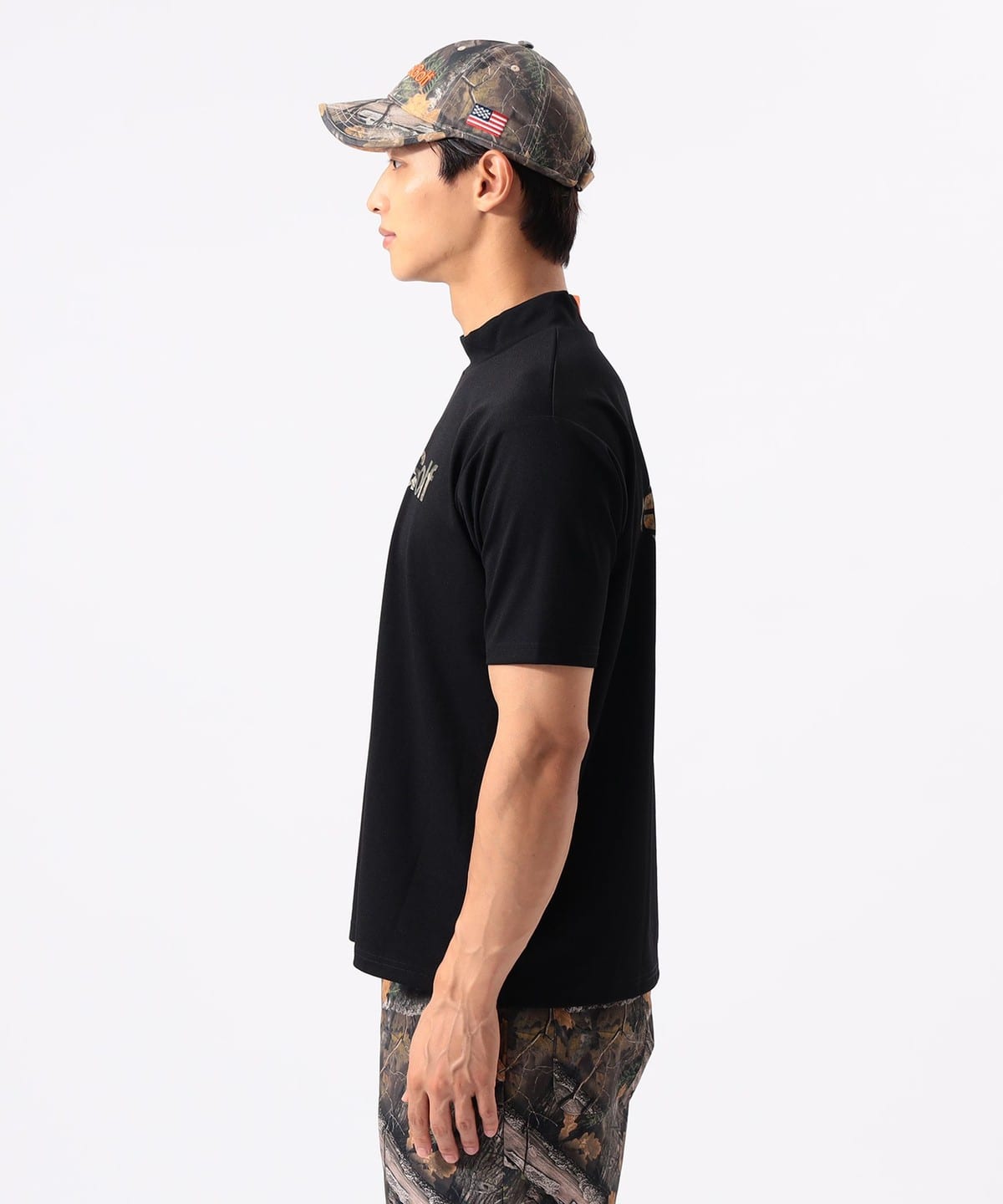 BEAMS GOLF（ビームス ゴルフ）ORANGE LABEL / バッグロゴ ツリーカモ