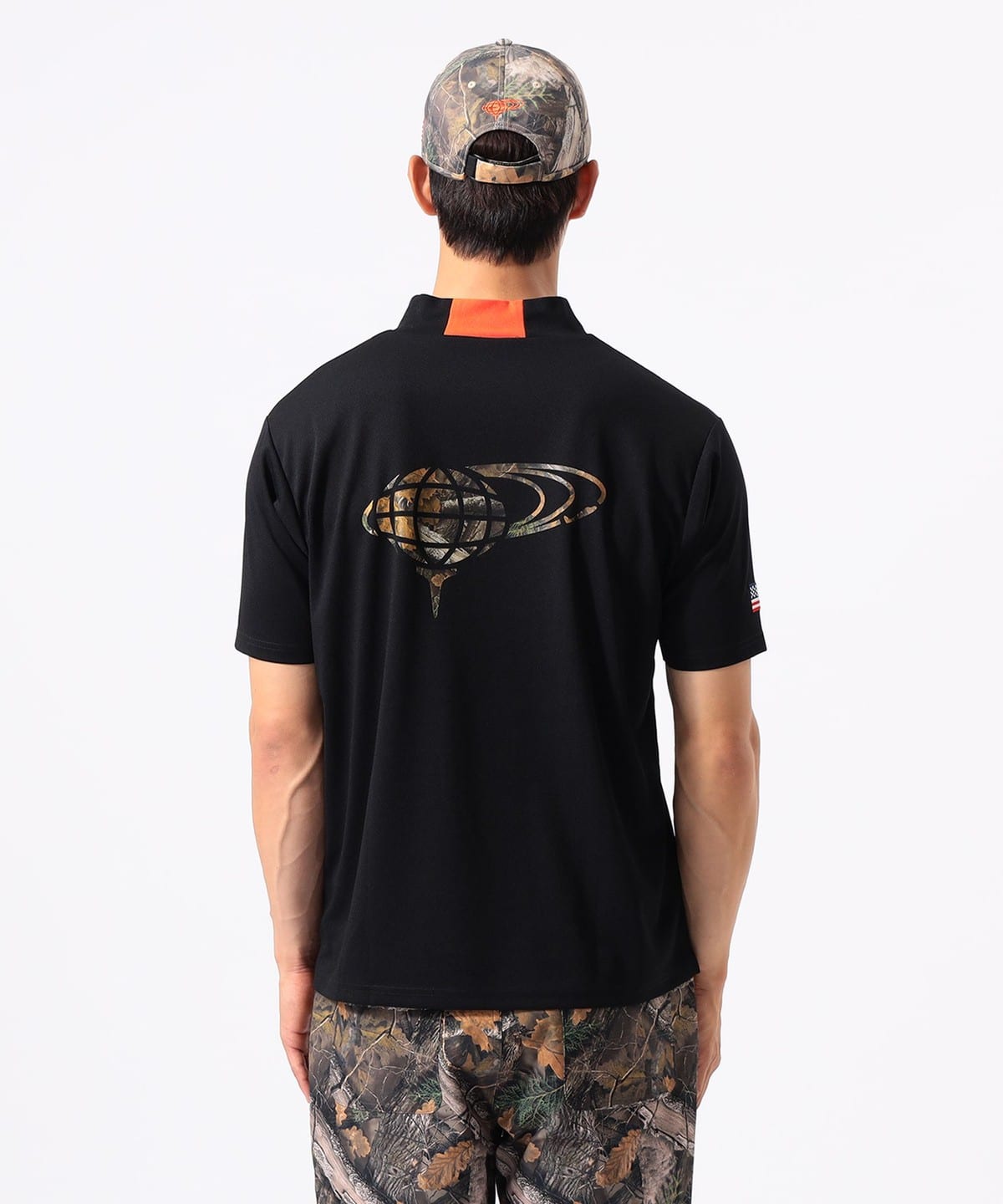 BEAMS GOLF（ビームス ゴルフ）ORANGE LABEL / バッグロゴ ツリーカモ