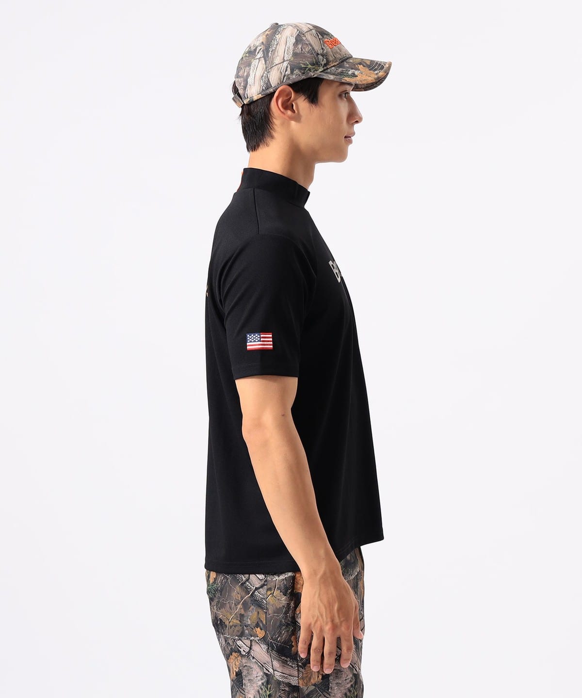 BEAMS GOLF（ビームス ゴルフ）ORANGE LABEL / バッグロゴ ツリーカモ