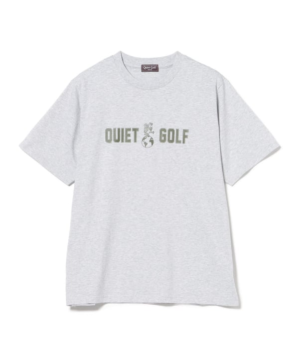 [Special order] QUIET GOLF / College Logo T-Shirt