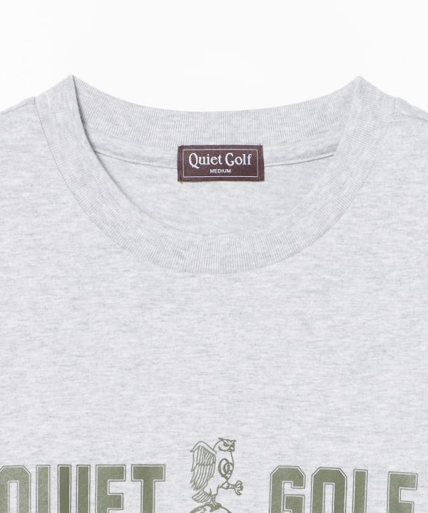 [Special order] QUIET GOLF / College Logo T-Shirt