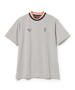 【別注】EASTSIDE GOLF / 配色ライン モックネックシャツ