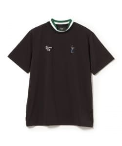 【別注】EASTSIDE GOLF / 配色ライン モックネックシャツ