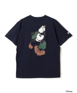 Disney / ミッキー  / バックプリント Tシャツ