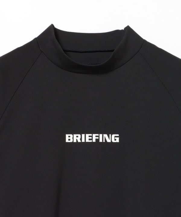 【別注】BRIEFING / モックネック シャツ