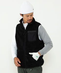 〈UNISEX〉WILD THINGS × BEAMS GOLF / 別注 ボア ベスト