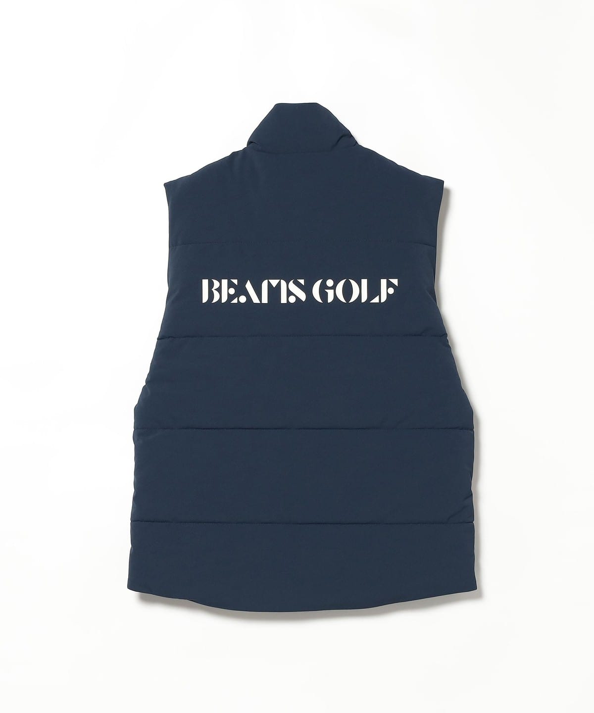 BEAMS GOLF BEAMS GOLF BEAMS GOLF ORANGE LABEL / 背面印花衬垫背心 