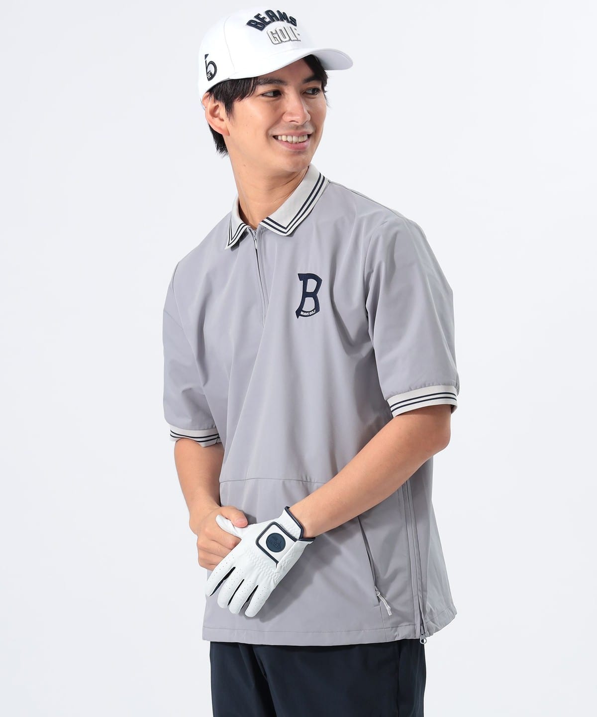 BEAMS GOLF（ビームス ゴルフ）ORANGE LABEL / ハーフジップ ストレッチ プルオーバーシャツ（シャツ・ブラウス カジュアルシャツ ）通販｜BEAMS