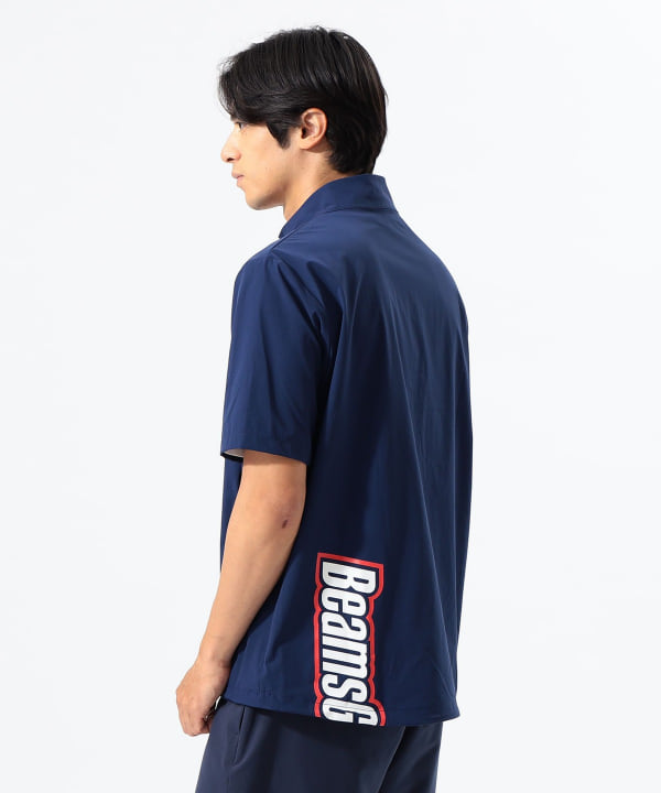 BEAMS GOLF 撥水 バックロゴ ショートスリーブ ピステ BEAMS GOLF（ビームス ゴルフ）ORANGE LABEL / ダブルジップ