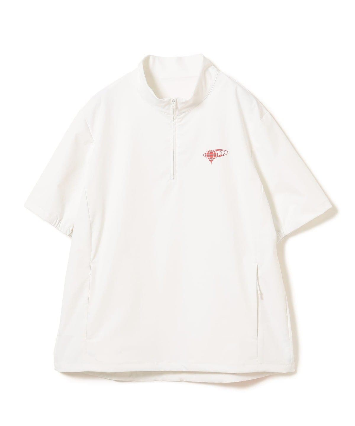 BEAMS GOLF 撥水 バックロゴ ショートスリーブ ピステ BEAMS GOLF（ビームス ゴルフ）B.G.THREE / ALL-TIME 撥水PARTEX