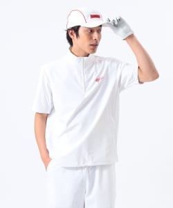 ORANGE LABEL / 撥水 バックロゴ ショートスリーブ ピステ