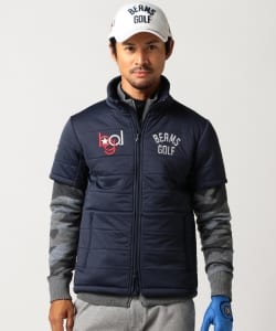 BEAMS GOLF ORANGE LABEL / 半袖 サーモア ベスト