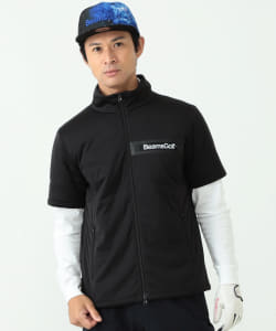 BEAMS GOLF ORANGE LABEL / ジップロゴ 半袖 中綿 ジャケット
