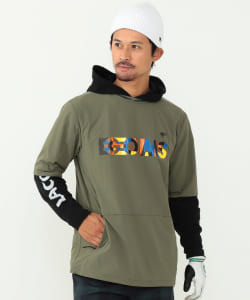 ＜MEN＞BEAMS GOLF ORANGE LABEL / メンフィス ロゴ ハイネック シャツ