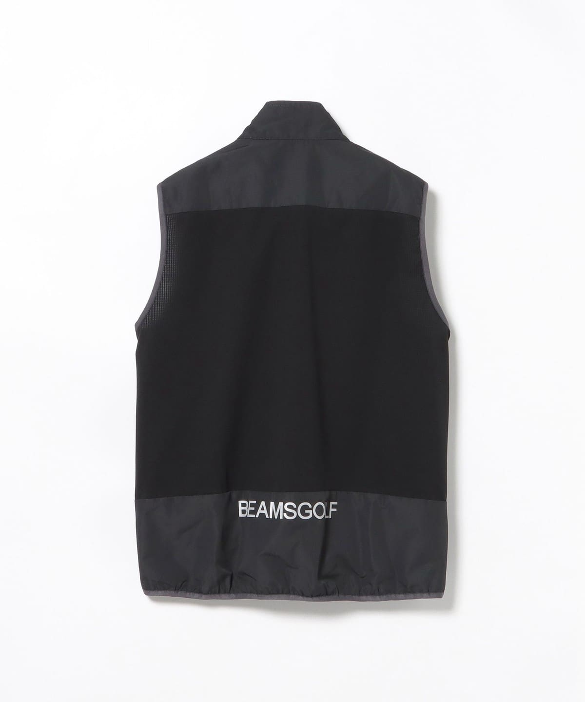 BEAMS GOLF BEAMS GOLF LABEL / Memory ORANGE Full Zip Vest