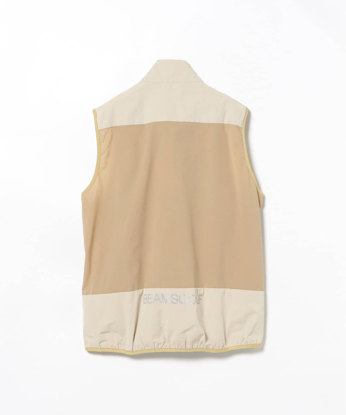 BEAMS GOLF BEAMS GOLF LABEL / Memory ORANGE Full Zip Vest