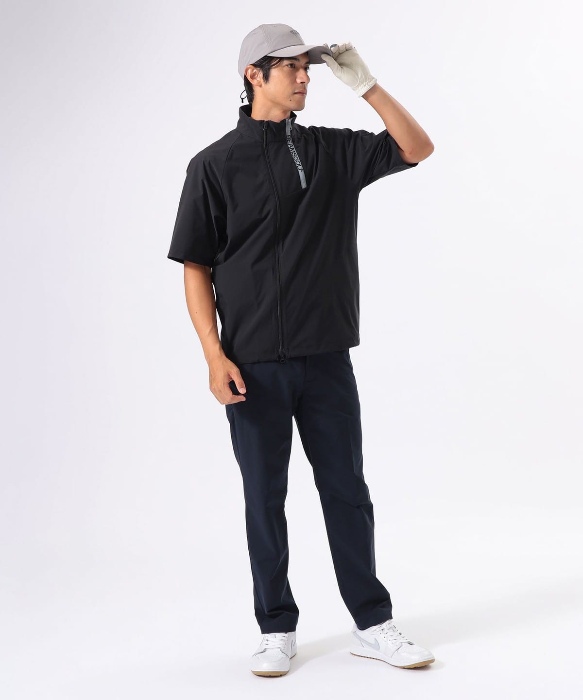 BEAMS GOLF（ビームス ゴルフ）ORANGE LABEL / ダブルジップ 半袖