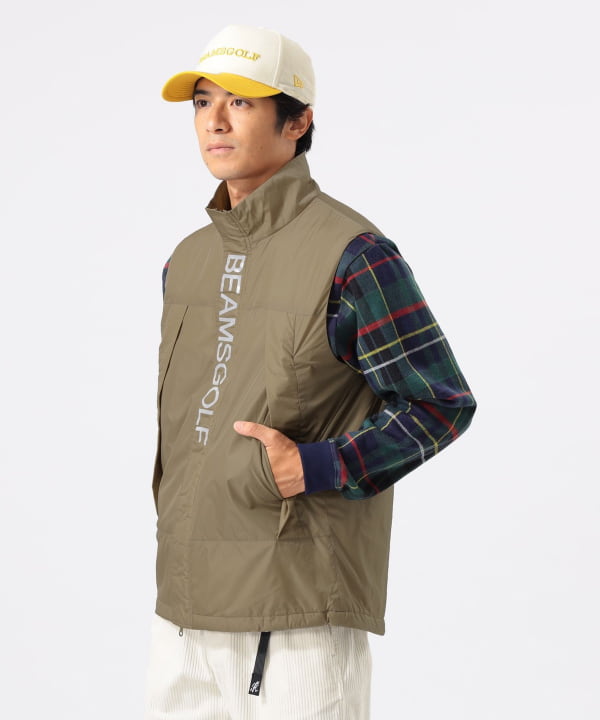 ビームスゴルフ　オレンジレーベル　メンズ　綿　ベスト（M） BEAMS GOLF（ビームス ゴルフ）のメンズのベスト通販アイテム
