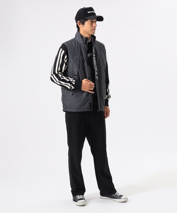 BEAMS - beams golf ベスト　未使用　＊ BEAMS GOLF（ビームス ゴルフ）ORANGE LABEL / パッデッド