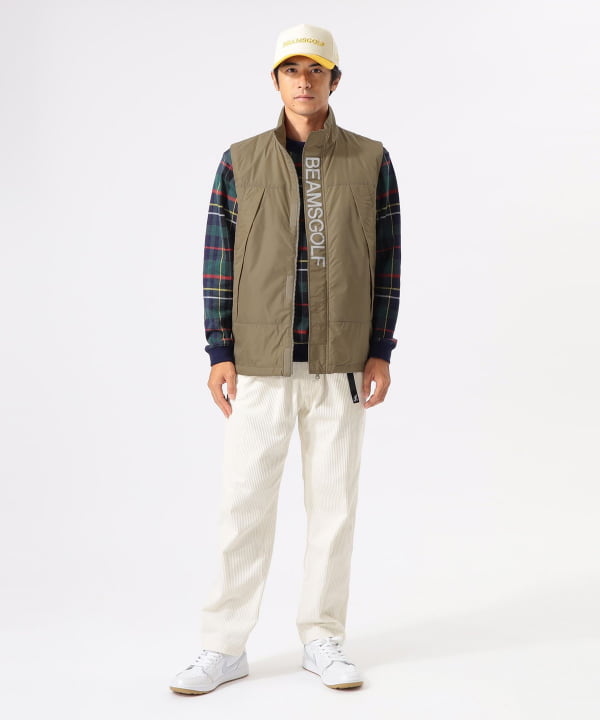 BEAMS GOLF ホワイトベスト Lサイズ BEAMS GOLF（ビームス ゴルフ）のレディースのベスト通販